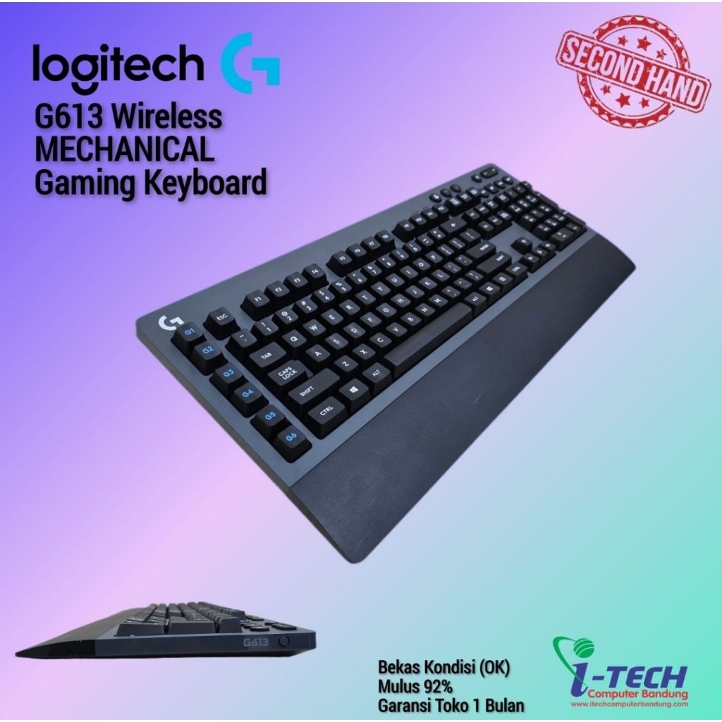 Logitech G613 Wireless MECHANICAL Gaming Keyboard