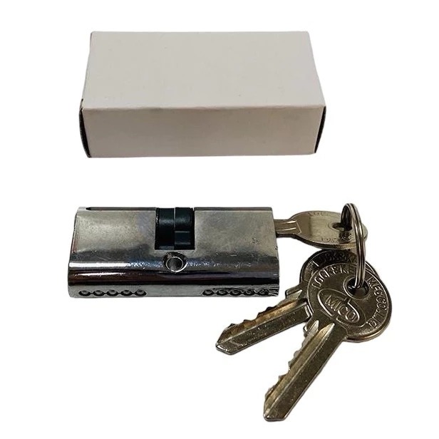 Cylinder / Silinder Kunci Pintu Alumunium Oval Mico / Silinder Kunci Pintu Aluminium