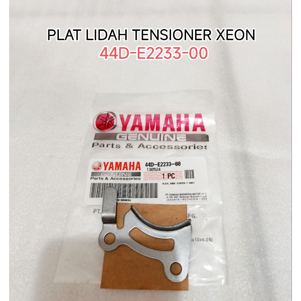 Plat lidah tensioner yamaha xeon karbu 44D-E2233-00 Original YGP