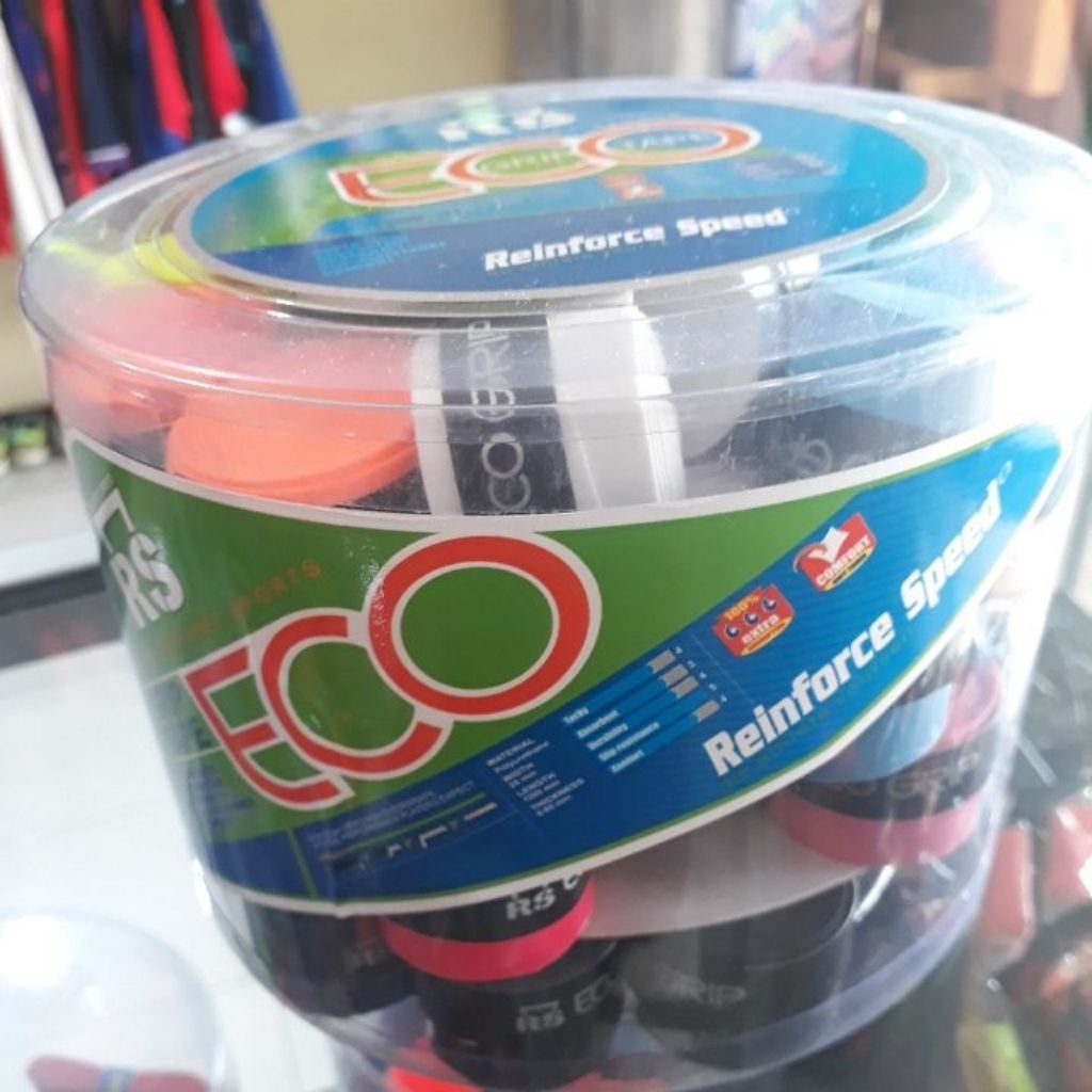 grip karet badminton rs eco original