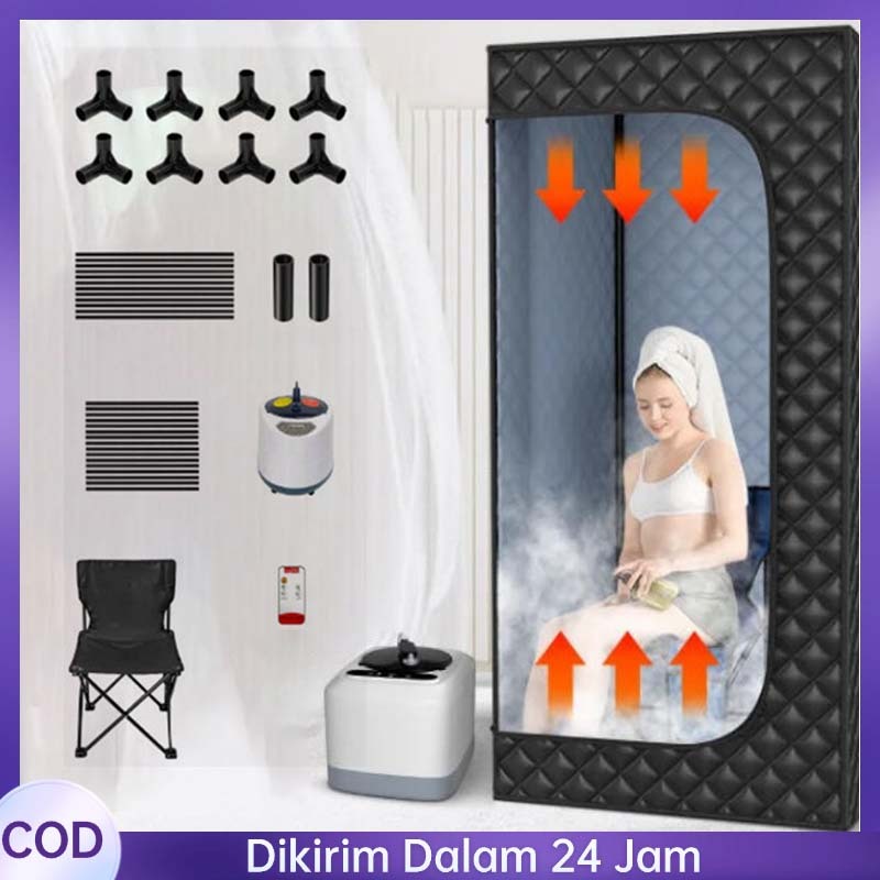 Sauna Slim Belt Portable / Alat Sauna Pembakar Lemak Di Rumah / Terapi Sauna Infrared Untuk Diet / W