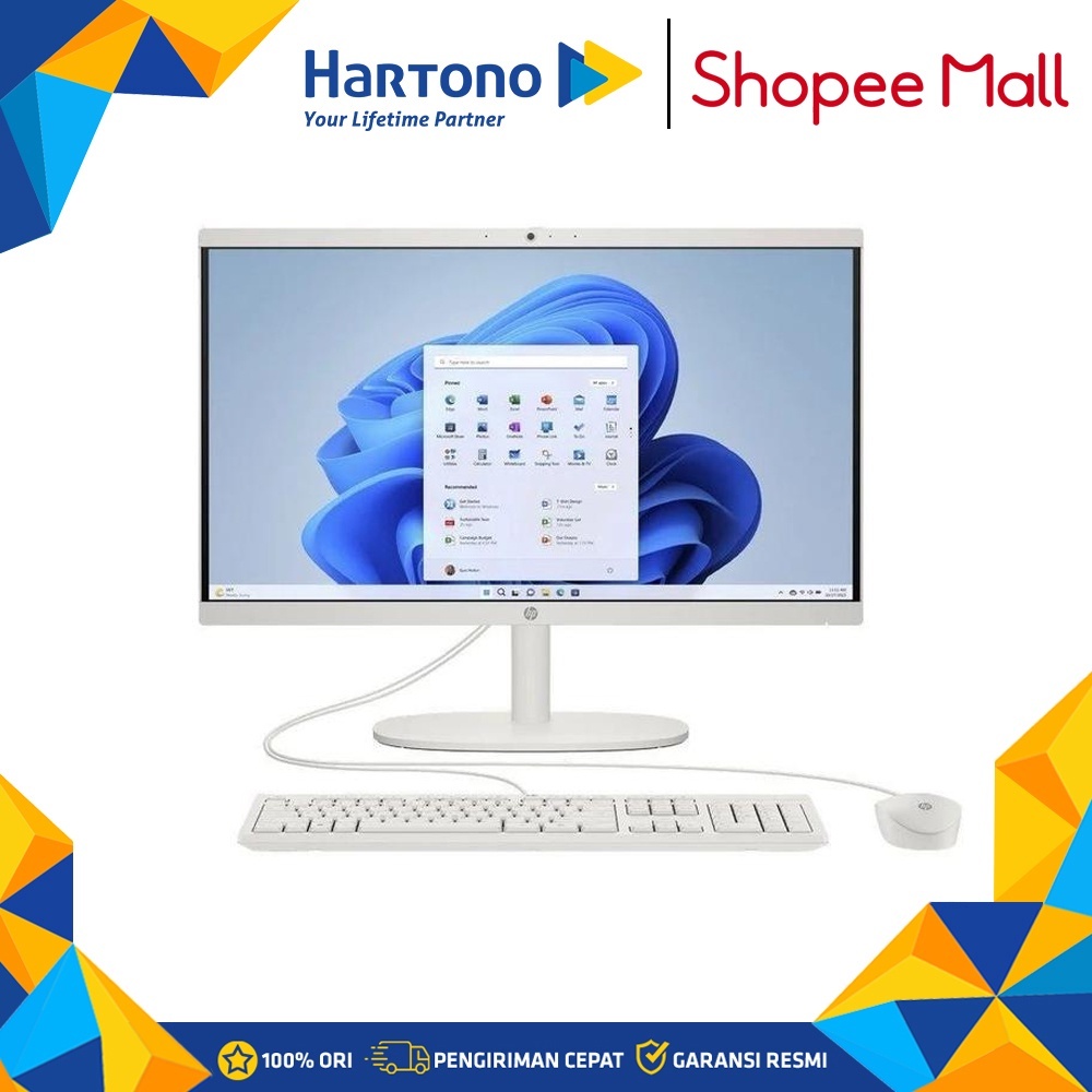 HP Desktop All In One 22-DG0006D 8GB 512GB W11