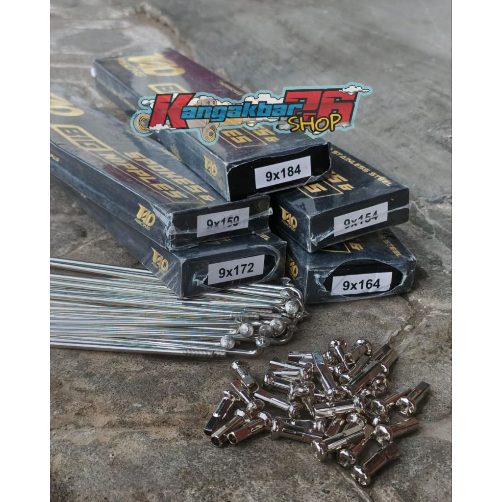 RUJI STENLIS STAINLESS TAD RACING RUJI JARI JARI STENLIS PREMIUM TAD RACING ALL UKURAN