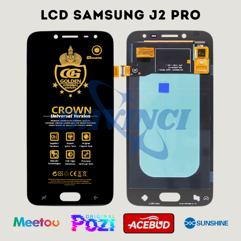 LCD SAMSUNG J2 PRO / (SAMSUNG GALAXY J2 PRO 2018) TOUCHSCREEN FULSET COMPLETE ORIGINAL