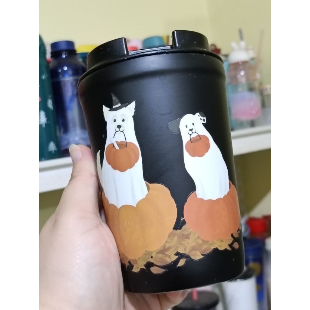 preloved tumbler Starbucks Halloween