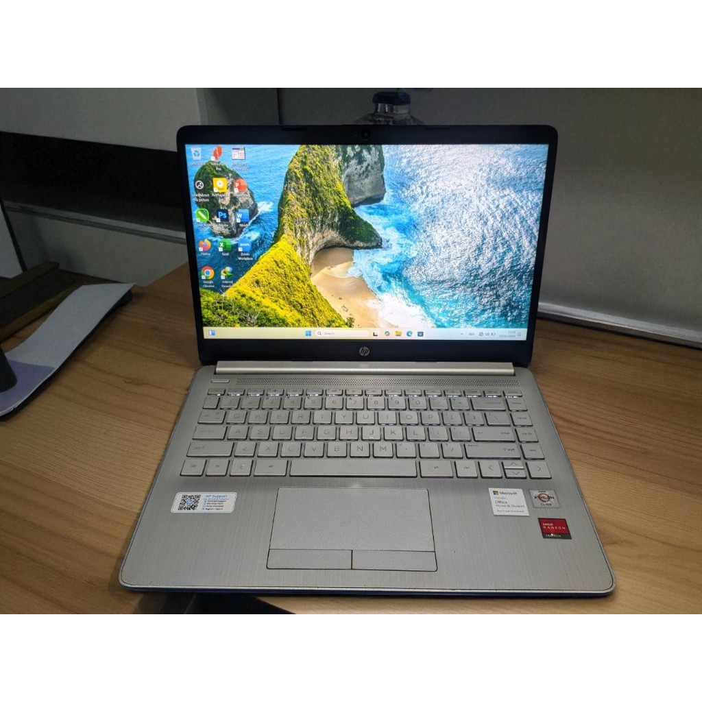 Laptop Hp 14s dk1507AU Athlon SIlver
