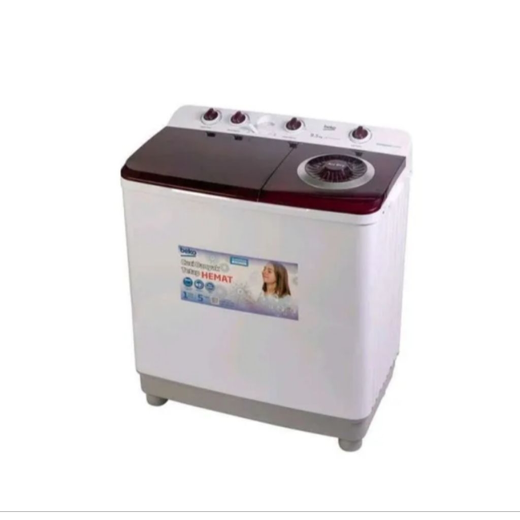 MESIN CUCI BEKO 9.5 KG WTTA9504W MESIN CUCI SEMI OTOMATIS WTTA 9504 W