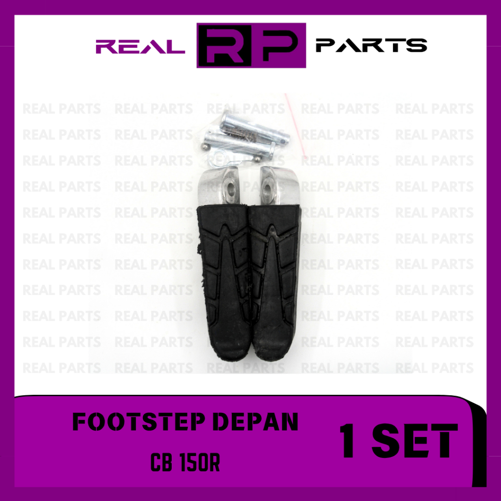 REAL-PARTS/FOOTSTEP-DEPAN/STEP/INJAKAN/PIJAKAN/KAKI/MOTOR/HONDA/CB-150R/GRADE-ORI