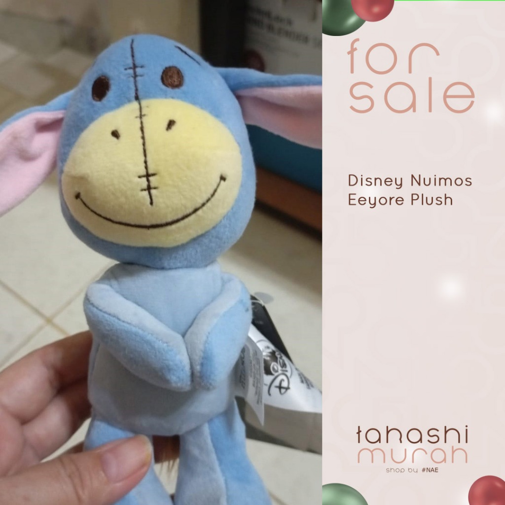 [PO BATCH 7] Disney Nuimos Boneka Eeyore MURAH asli original 100%