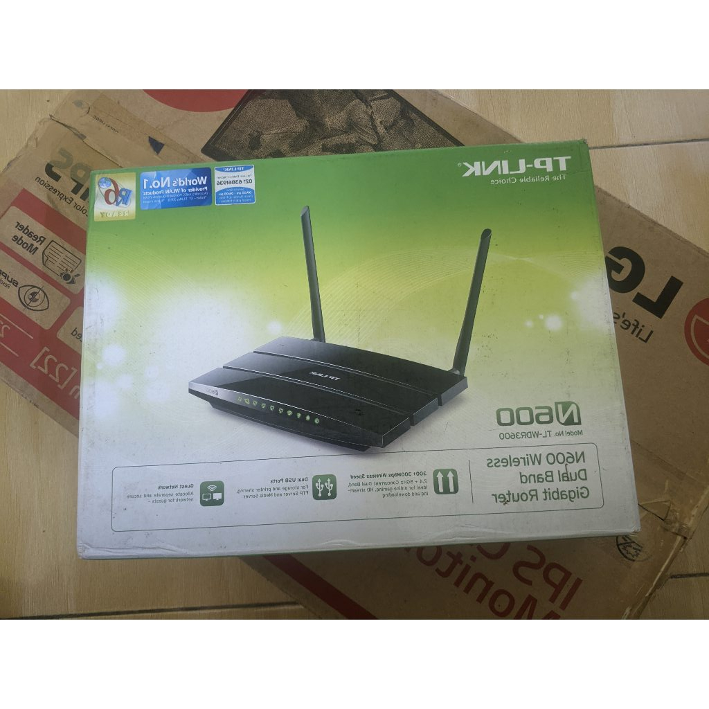 Router TPLink TL-WDR3600 BEKAS