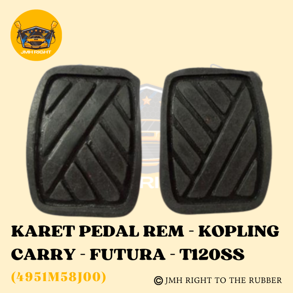 Karet Pedal Rem - Kopling Kupling Mobil Carry - Futura - T120SS