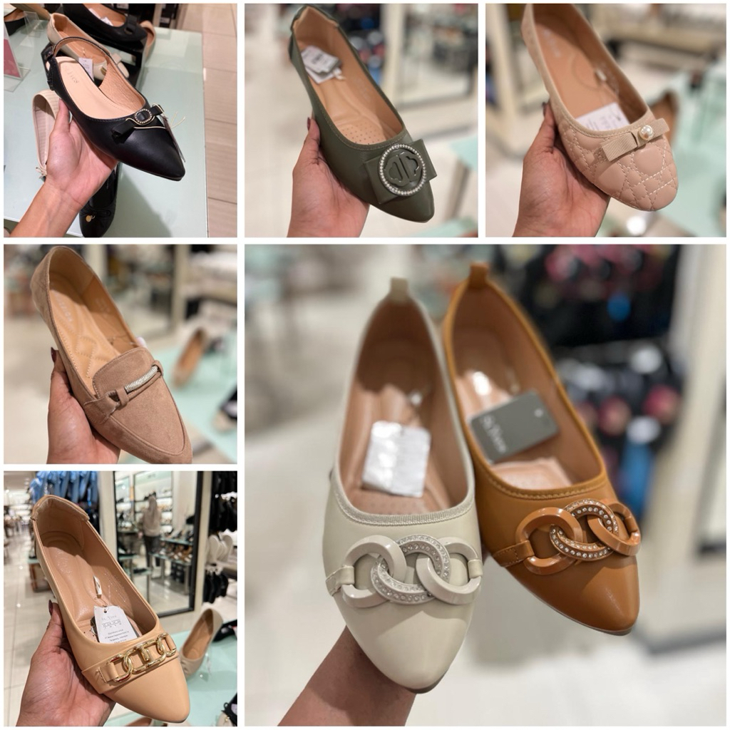 ST.YVES SEPATU FLAT/ FLATSHOES WANITA BRAND ST.YVES