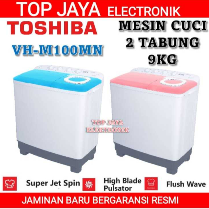 MESIN CUCI TOSHIBA 9 KG  TWINS TUB/TOSHIBA MESIN CUCI 9 KG 2 TABUNG NEW SERIES