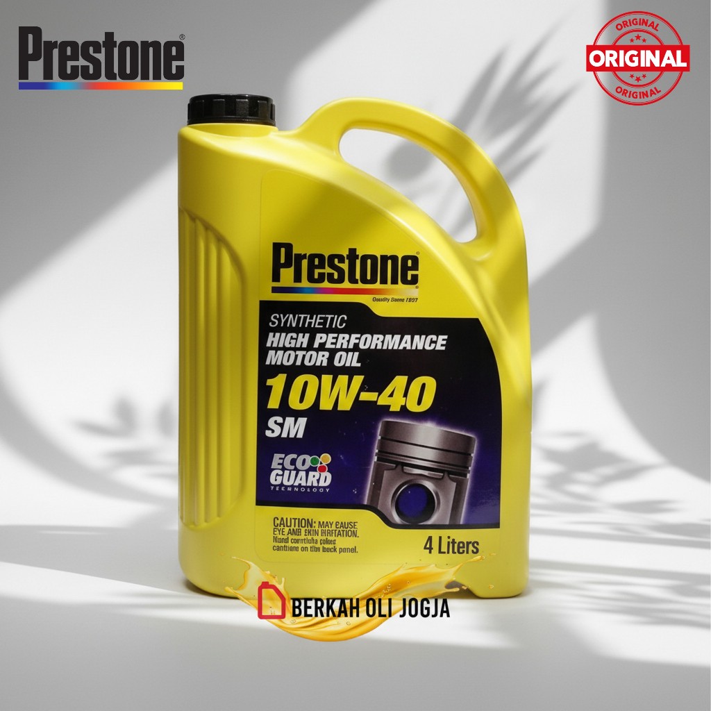 Prestone Oil 10W-40 4L | Oli Prestone 10W-40 4L Original