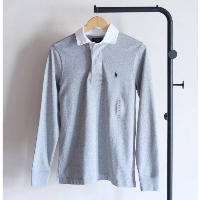 Ralph Lauren polo longsleeve shirt in grey