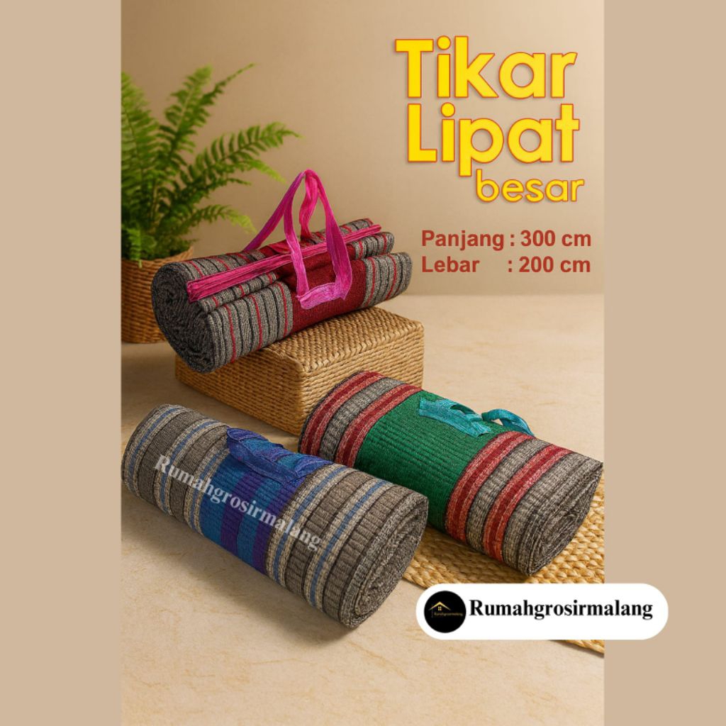 RGM Tikar Lipat Tanpa Sambungan 2x3meter