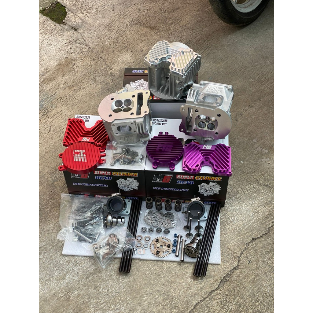 Head Mio Dohc 4 klep MG Racing