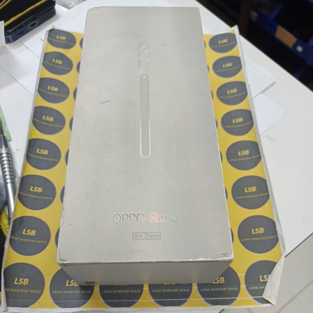 DUS BOX HANDPHONE OPPO RENO 10X ZOOM ORIY BEKAS