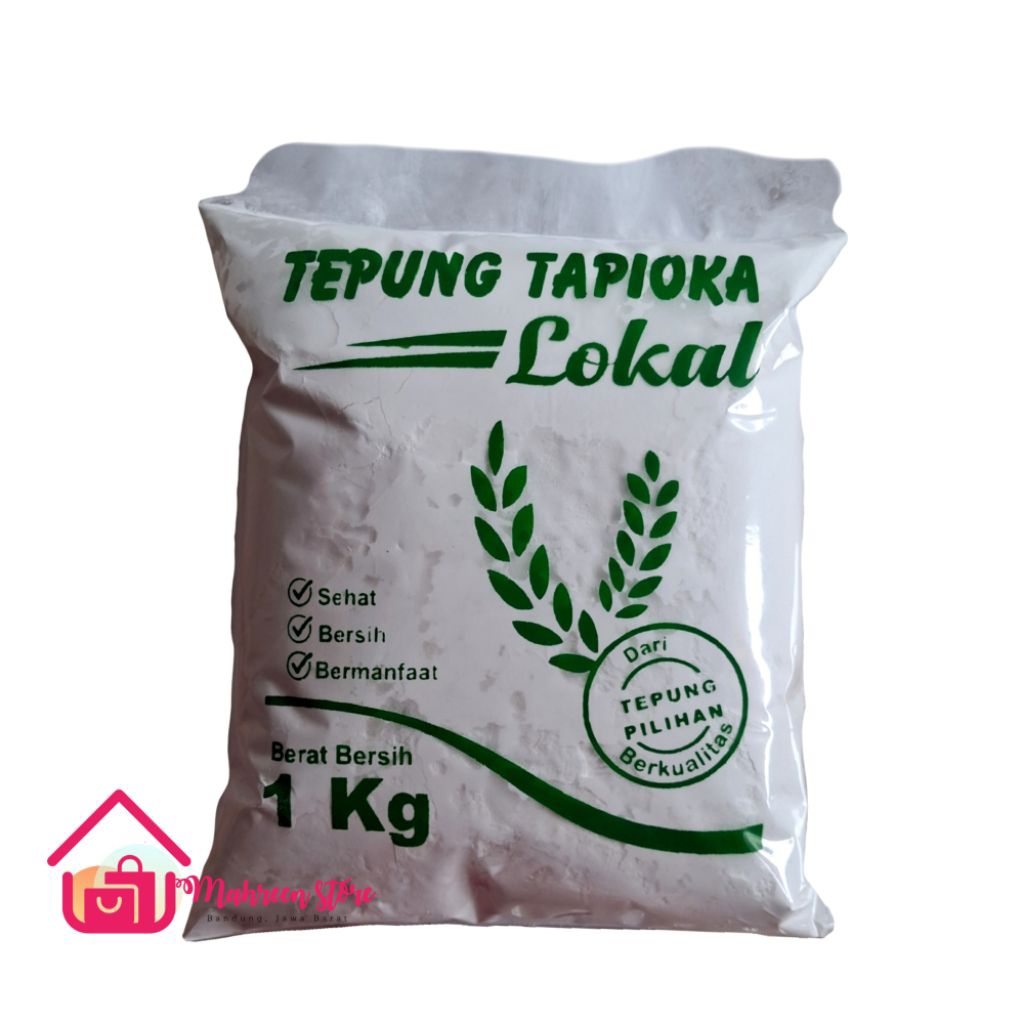 Tepung tapioka lokal cap terompet 1 kg