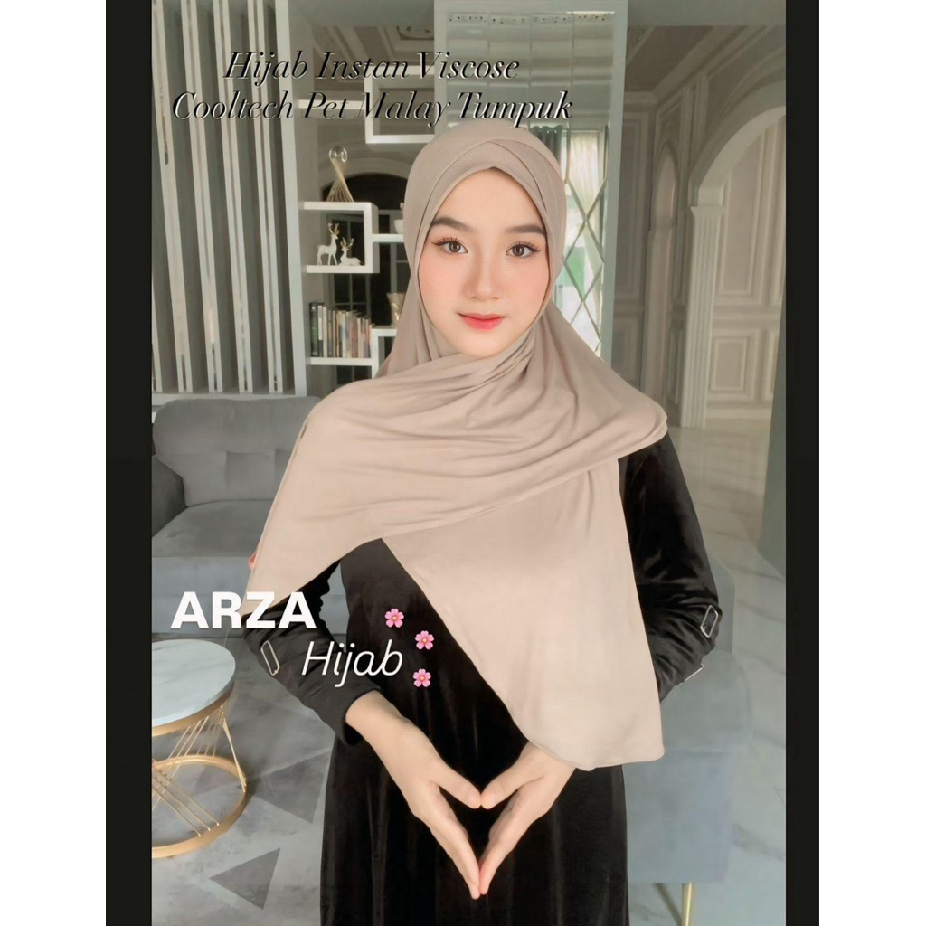 Hijab arza syakila rayon instan
