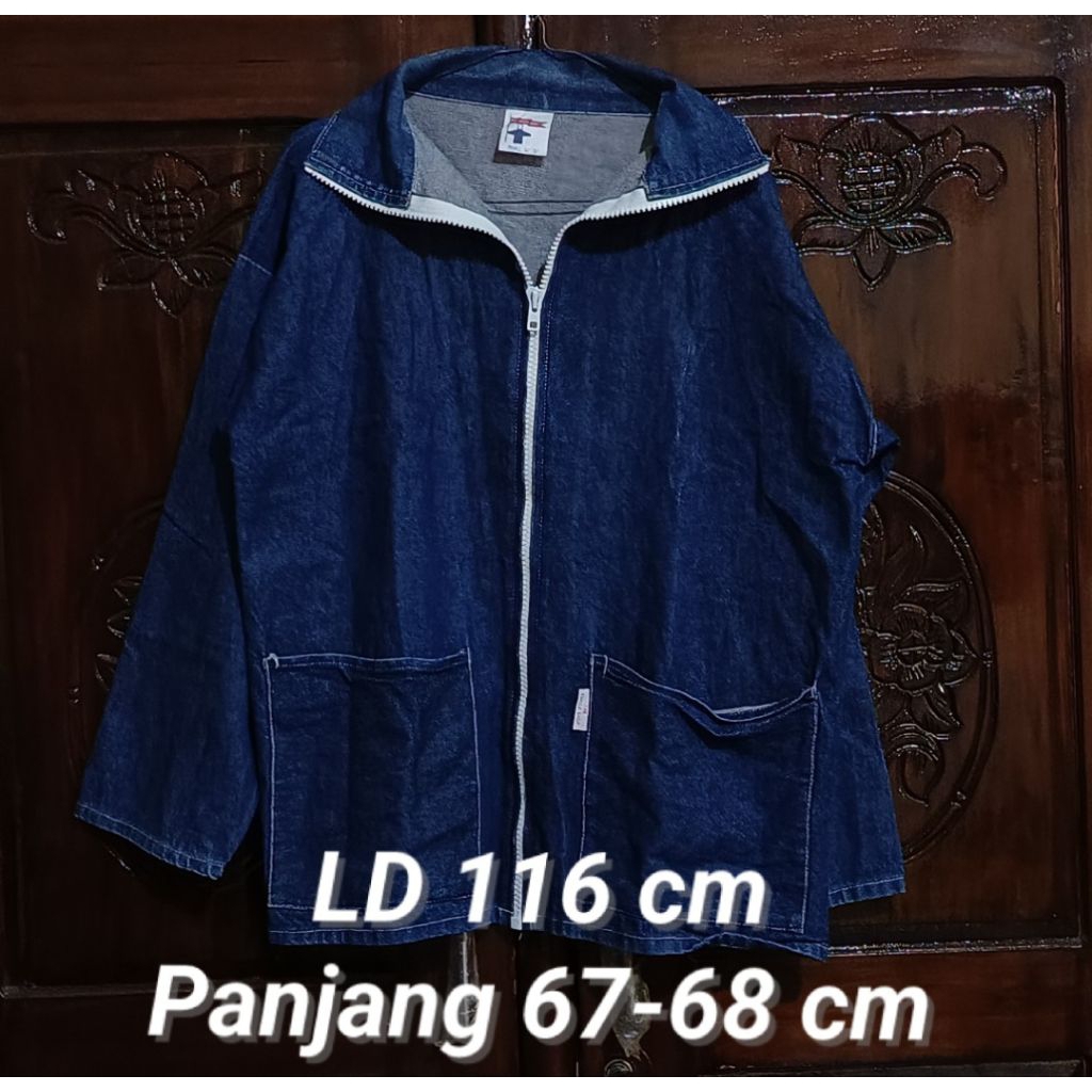 ZipperJaketJeansDenim