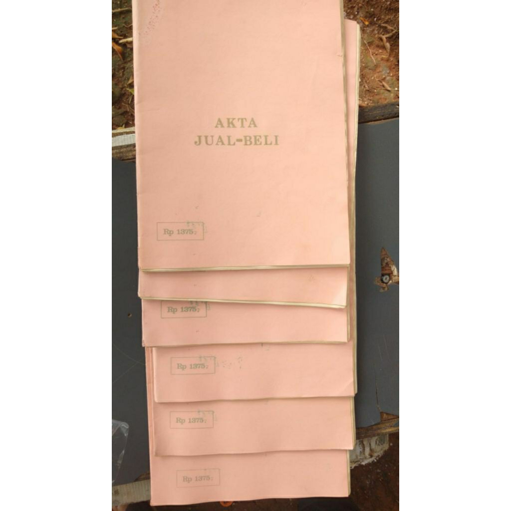 CAVER AJB/AKTA JUAL BELI 1375 1982 sampai 1989