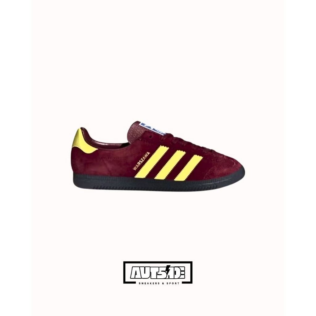 Adidas Warszawa SPZL Noble Maroon Bright Yellow ORIGINAL GX3819