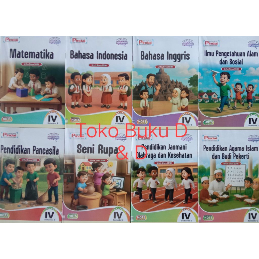LKS Pindai SD MI kelas 4 semester 2 CV Arya duta