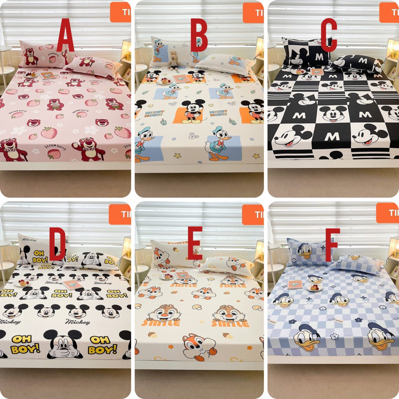 Sprei Disney / SPrei Motif Mickey / Sprei Motif Toy Story / Sprei Import /  Sprei Kasur Anak / Sprei