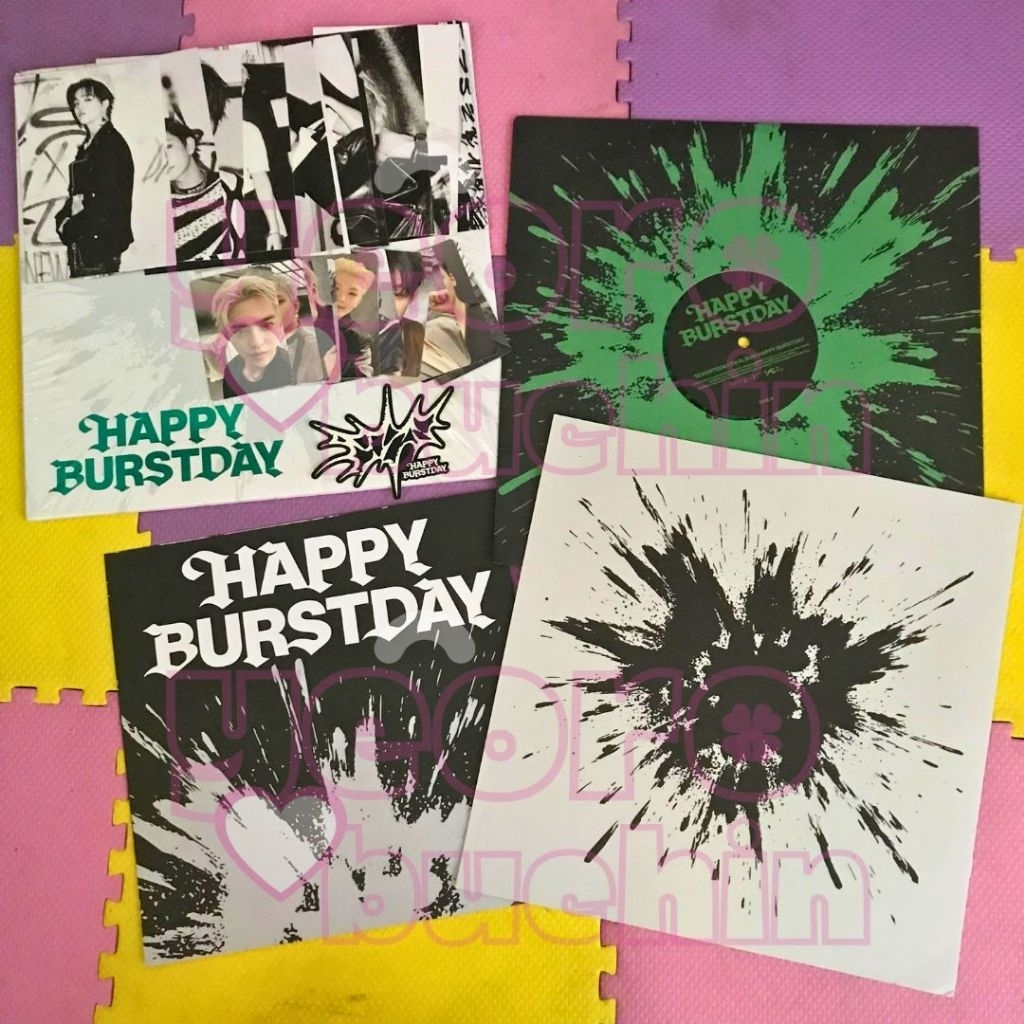 READY STOCK | SHARING SEVENTEEN ALBUM "HAPPY BURSTDAY" LP VER.