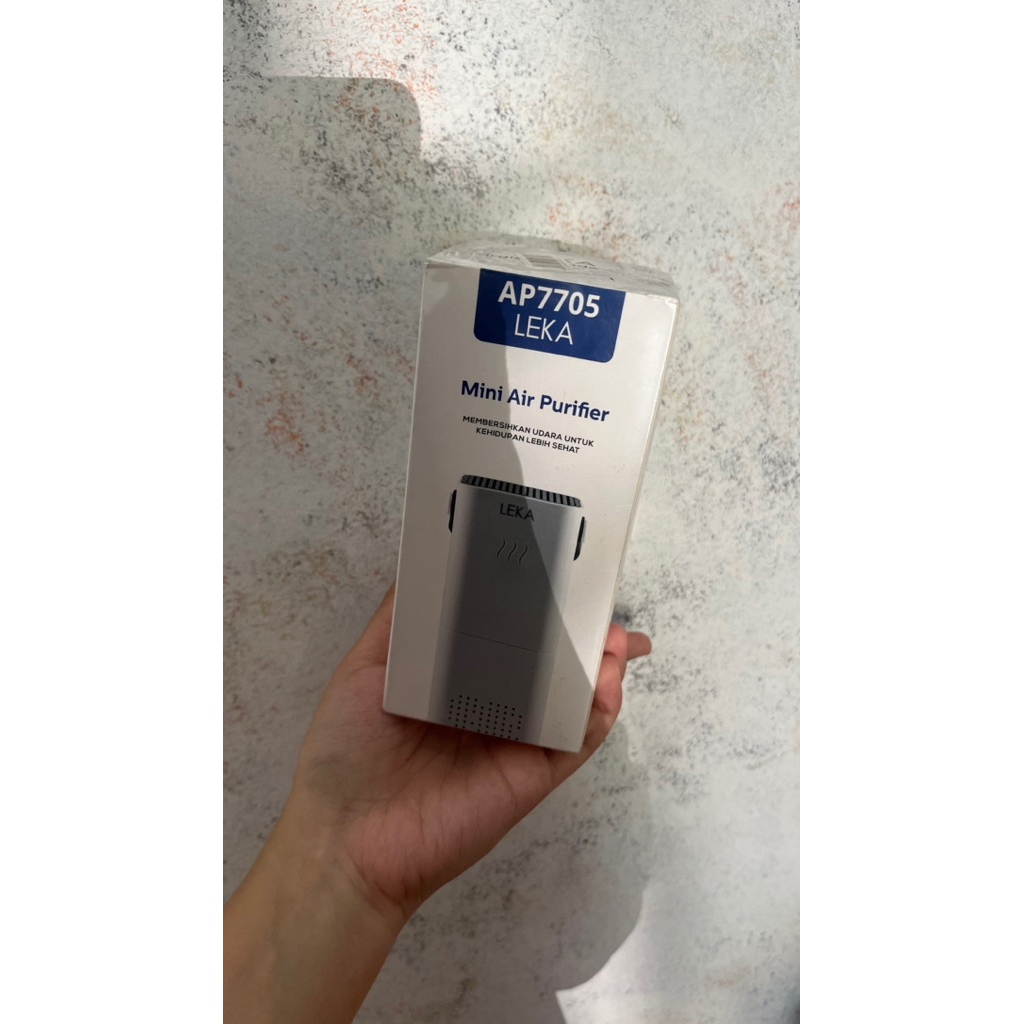 (NEW) LEKA AP7705 Mini Air Purifier – Portable HEPA Filter