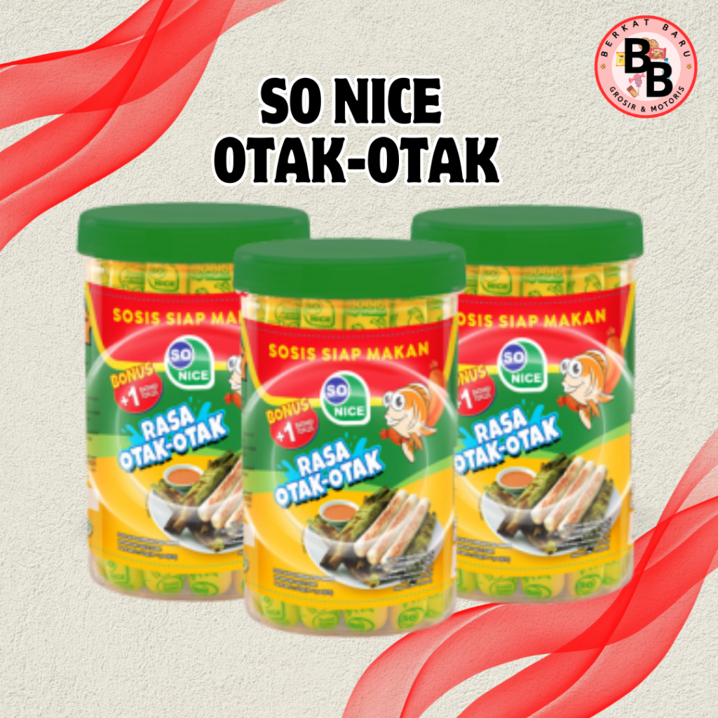 [BB SNACK] SO NICE OTAK-OTAK TOPLES