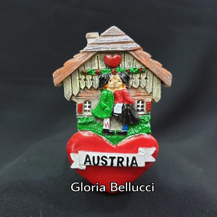 SOUVENIR TEMPELAN MAGNET KULKAS SALZBURG AUSTRIA