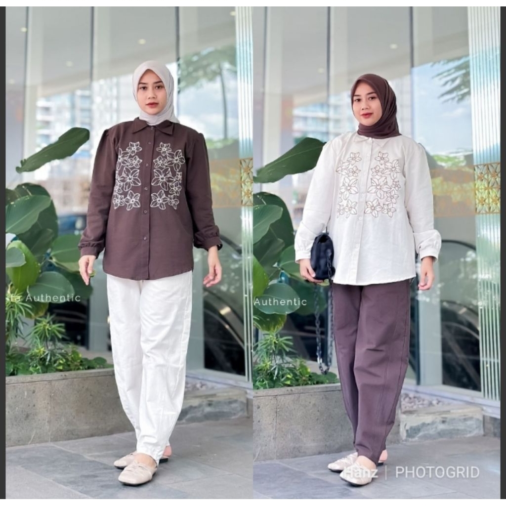 Set Celana SAKURA BY CHATIFA Original