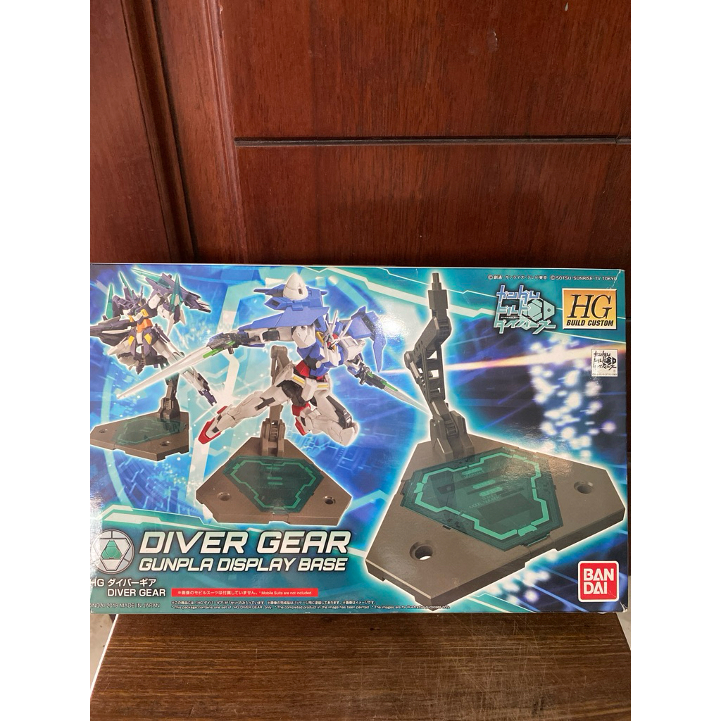 GUNDAM HG / DIVER GEAR GUNPLA DISPLAY BASE