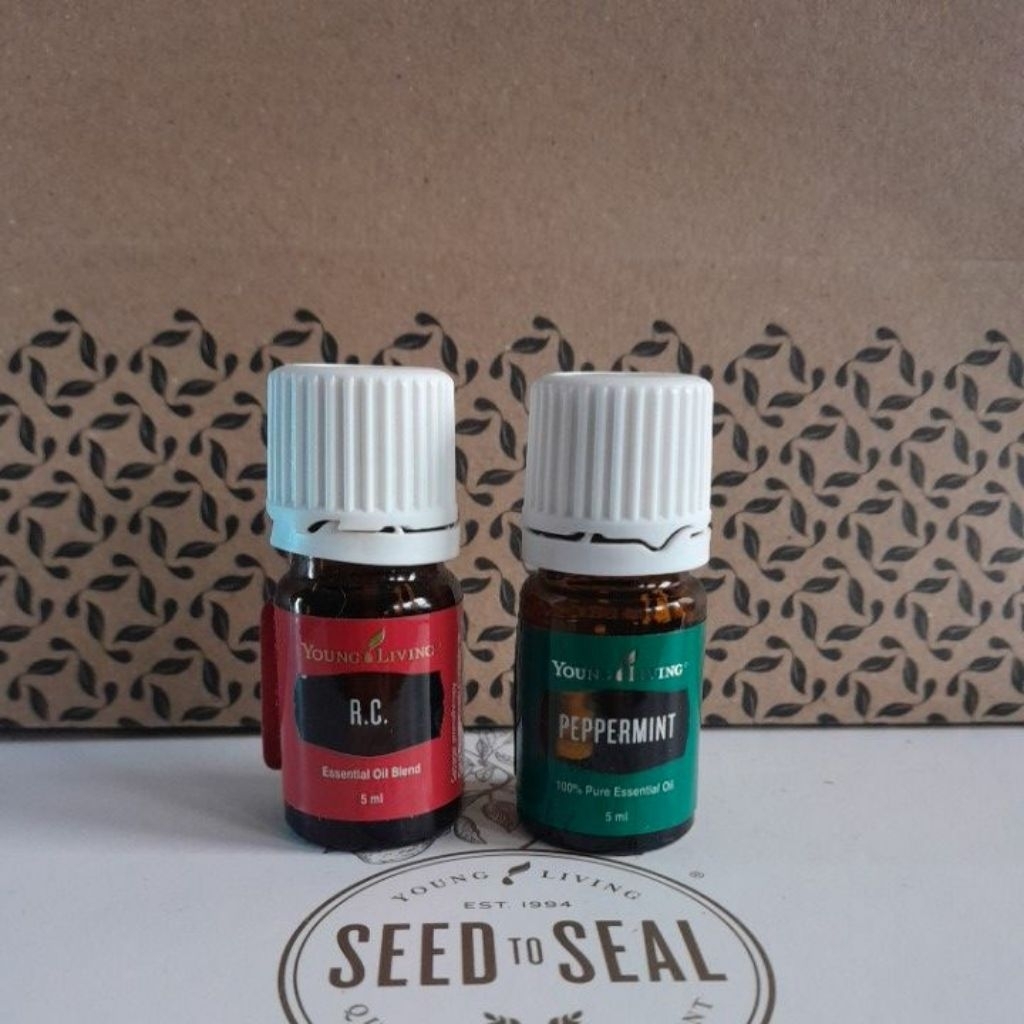 YL paket pancaroba lega young living,peppermint oil young living,rc oil young living,paket best sell