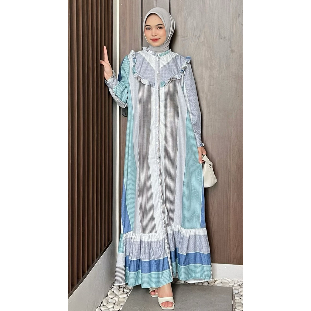 Delia Dress Athayaa Daily Gamis Wanita Original / Gamis Wanita / Gamis