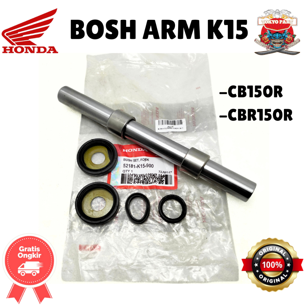 ASLI ORIGINAL BOSH ARM HONDA AHM K15 CB150R CBR150R