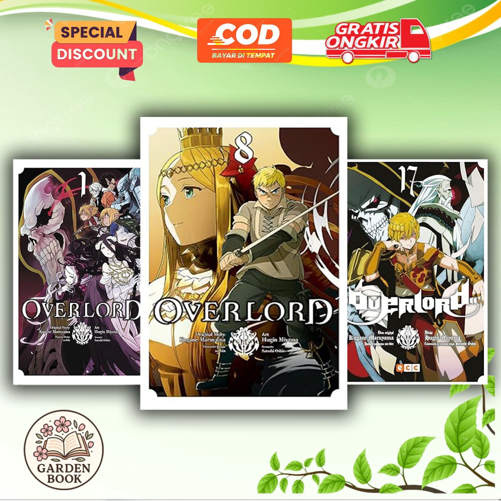 Overlord Manga by Kugane Maruyama - GARDEN BOOK