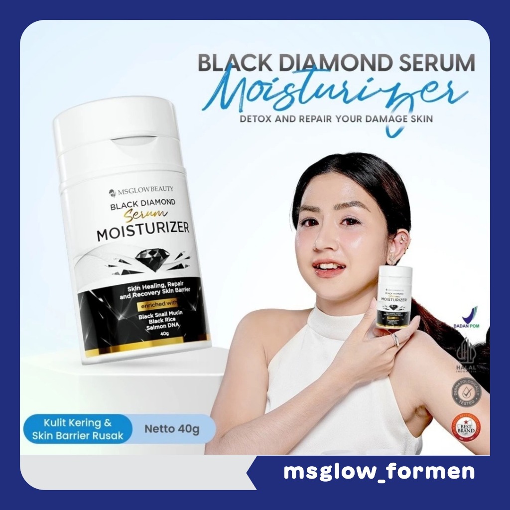MOISTURIZER MS GLOW SYMWHITE 377 MOISTURIZER MS GLOW - Calm Blemish Moisturizer Ms Glow - Black Diam
