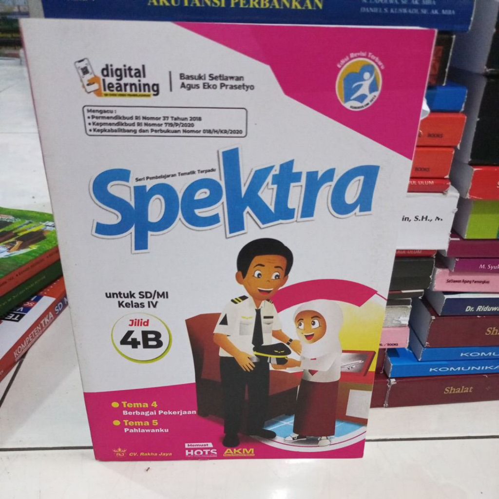spektra untuk SD/MI jilid 4B kelas 4