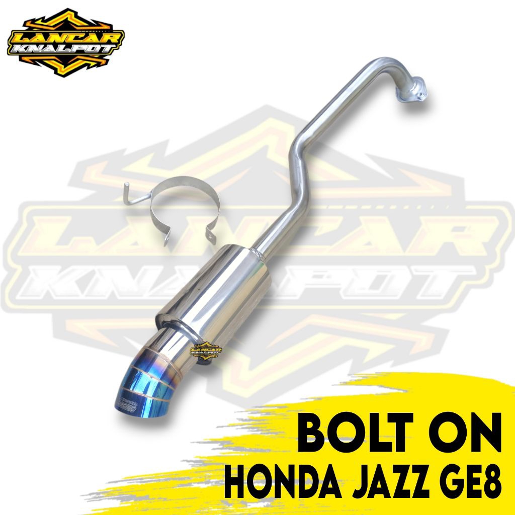 Knalpot Bolt On Jazz GE8 Muffler Js Racing