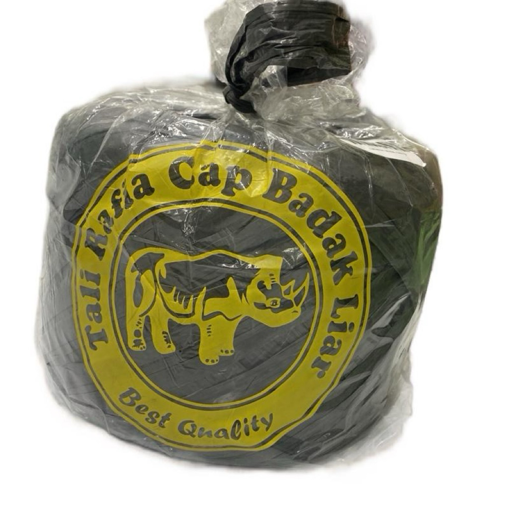 Tali Hitam Cap Badak Kuning