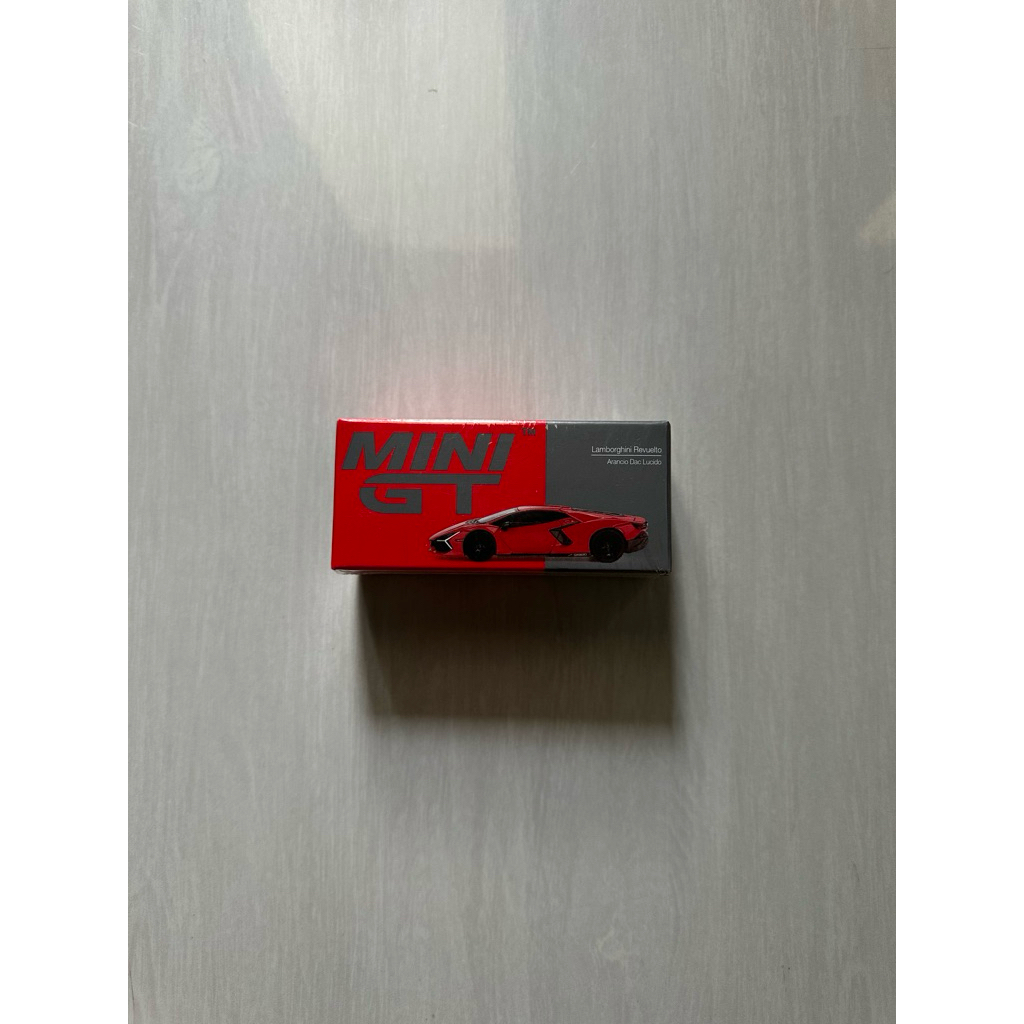 Mini GT Lamborghini Revuelto Arancio Dac Lucido