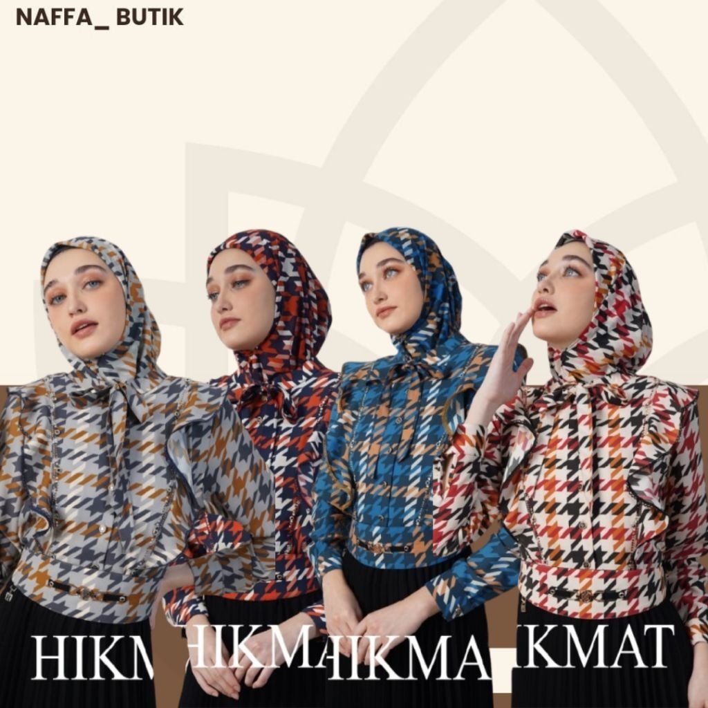 Gamis abaya hikmat C9990 new arrival naffabuti