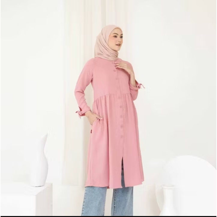 Tunik Crinkle Rana Rilley Wanita Dewasa - RITA