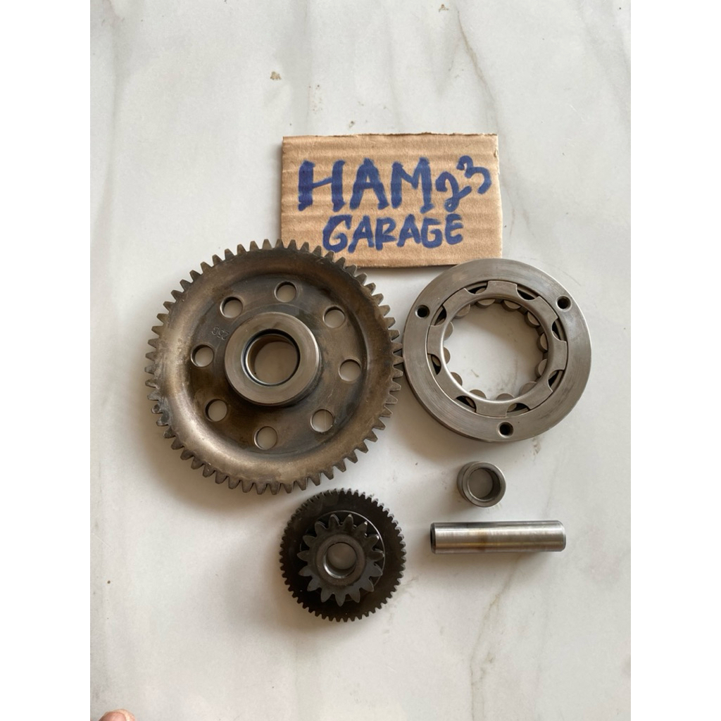 One way Stater Satria fu Karbu Original Copotan