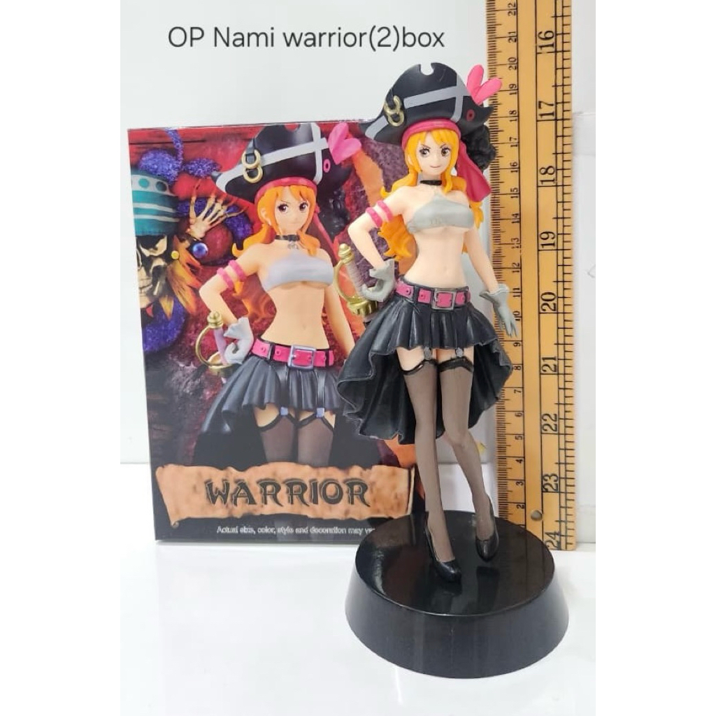 action figure one piece nami red film