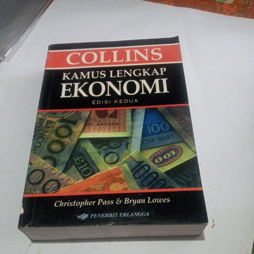 BUKU KAMUS COLLINS KAMUS LENGKAP EKONOMI PENERBIT ERLANGGA