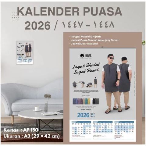Rosal Kalender Puasa 2026